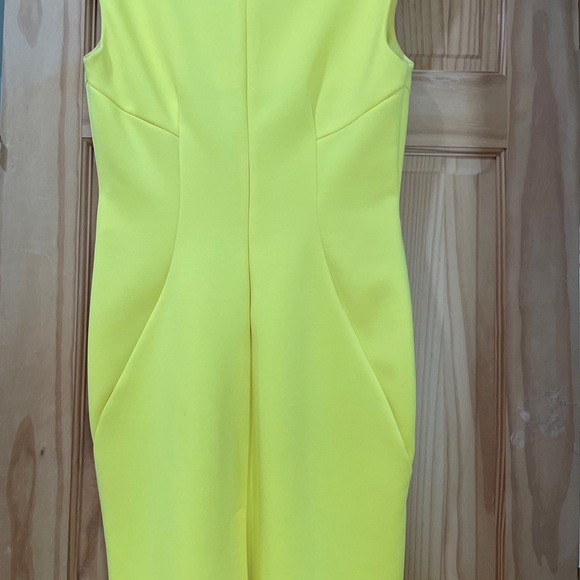 Sandra Darren Yellow Size 6 Dress - Picture 3 of 3